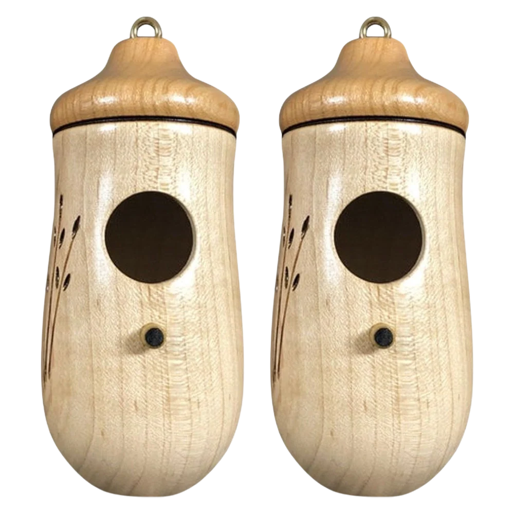 Wooden Hummingbird House