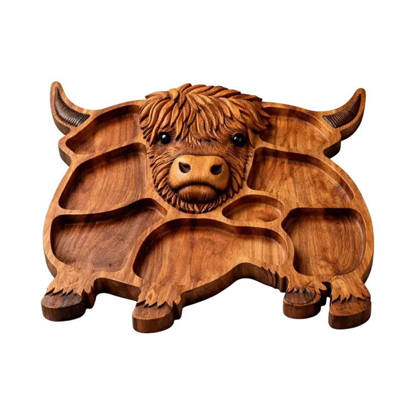 Highland Cow Platter
