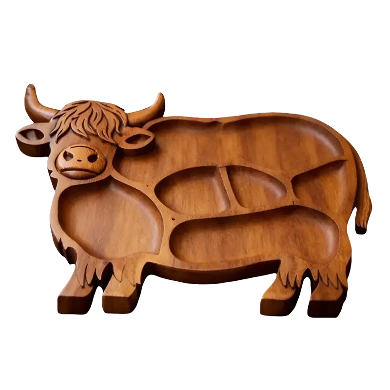 Highland Cow Platter